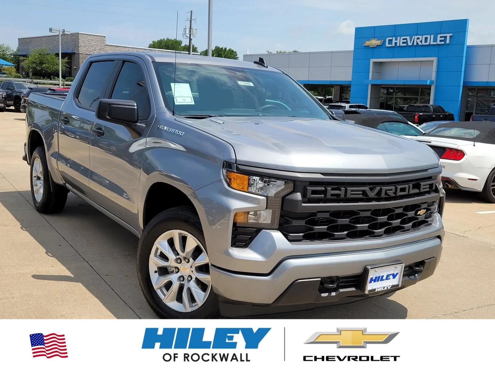 New 2026 Sterling Gray Metallic Chevrolet Custom image 1