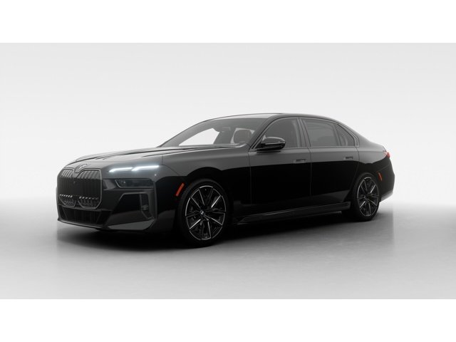 New 2026 Black Sapphire Metallic BMW 740i image 1