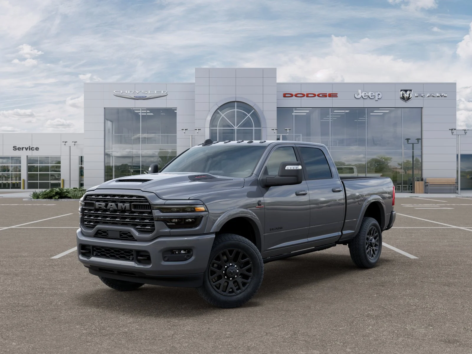 New 2026 Ceramic Gray Clear-Coat Exterior Paint RAM Limited image 63