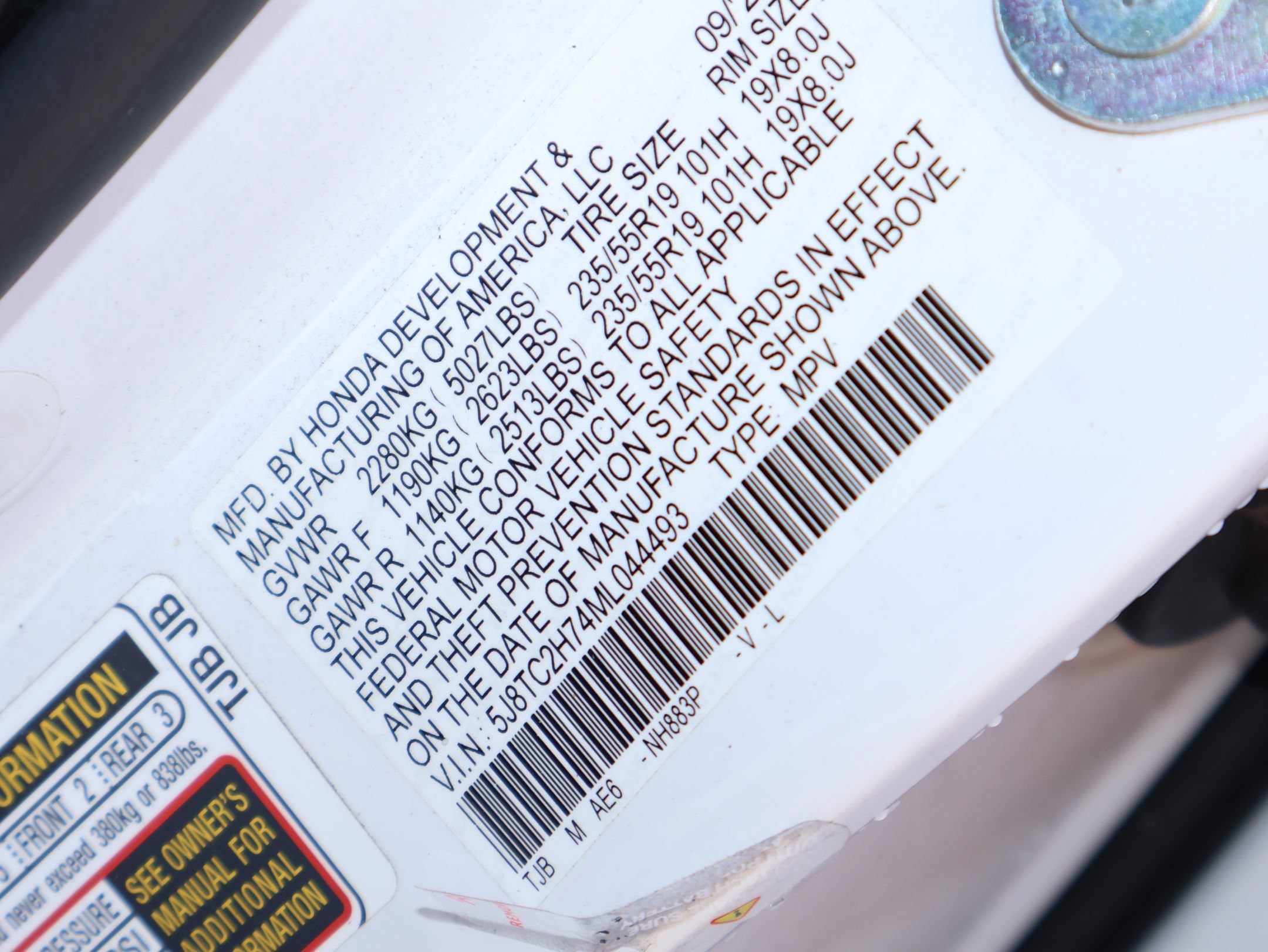 Used 2021 Platinum White Pearl Acura w/Advance Package image 32