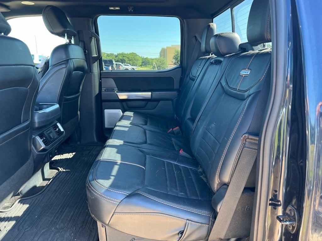 Used 2023 Antimatter Blue Metallic Ford Platinum image 6