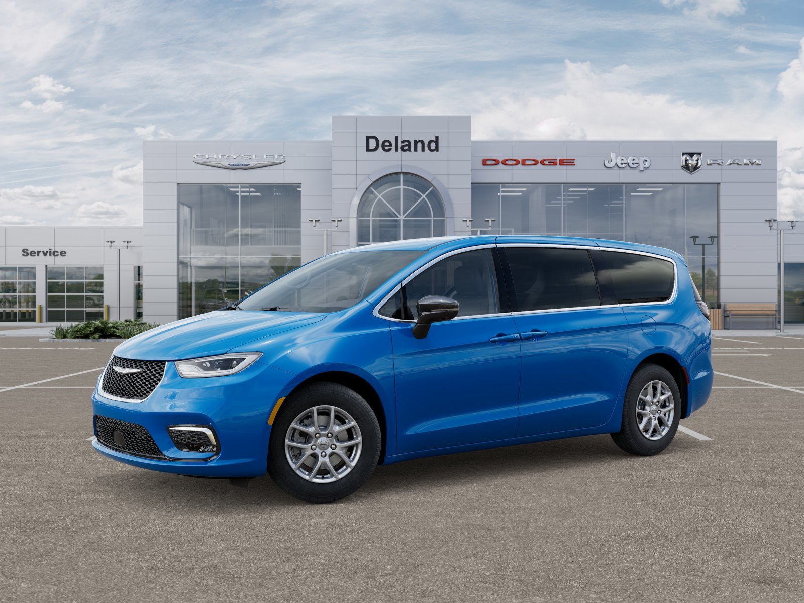 New 2026 Hydro Blue Pearl-Coat Exterior Paint Chrysler Select image 31