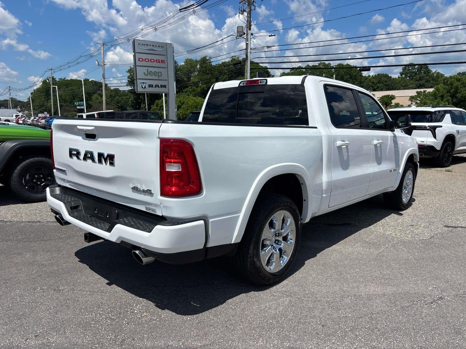 Used 2026 Bright White Clearcoat Ram Big Horn image 3