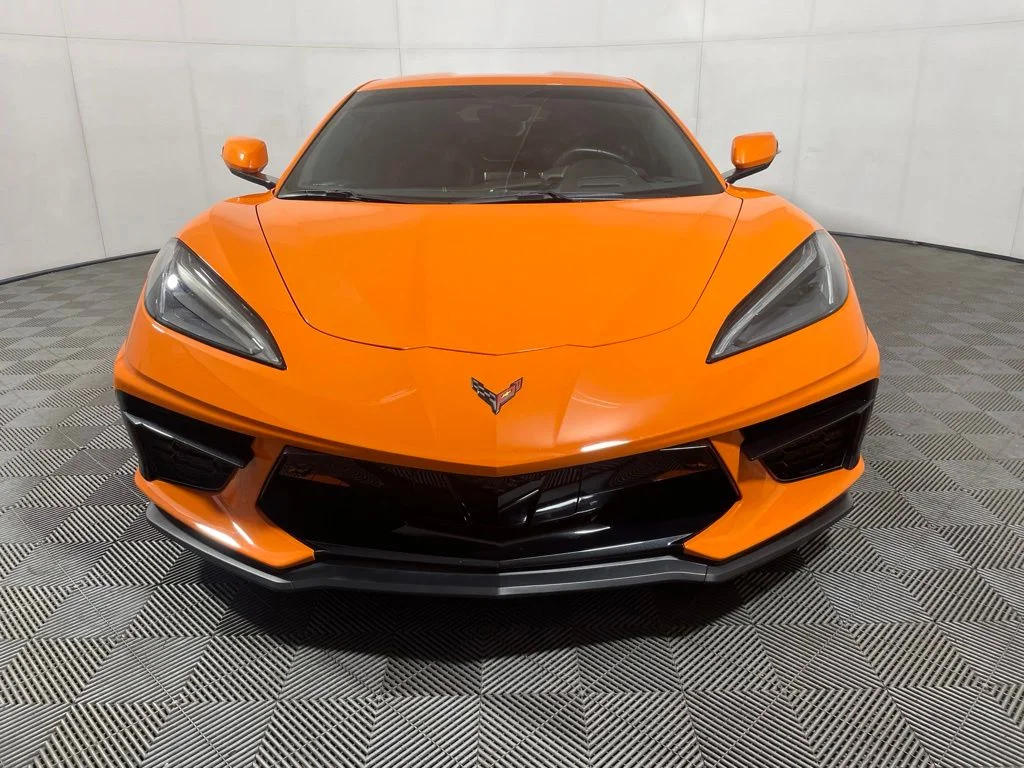 Used 2023 Orange Chevrolet Stingray image 3