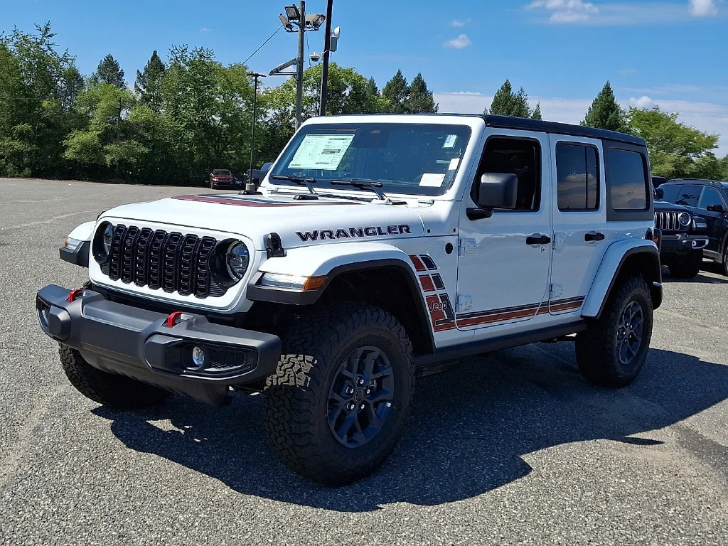 New 2026 Bright White Clearcoat Jeep America 250 image 4