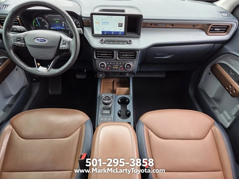 Used 2022 Orange FORD LARIAT FWD SUPERCREW image 12