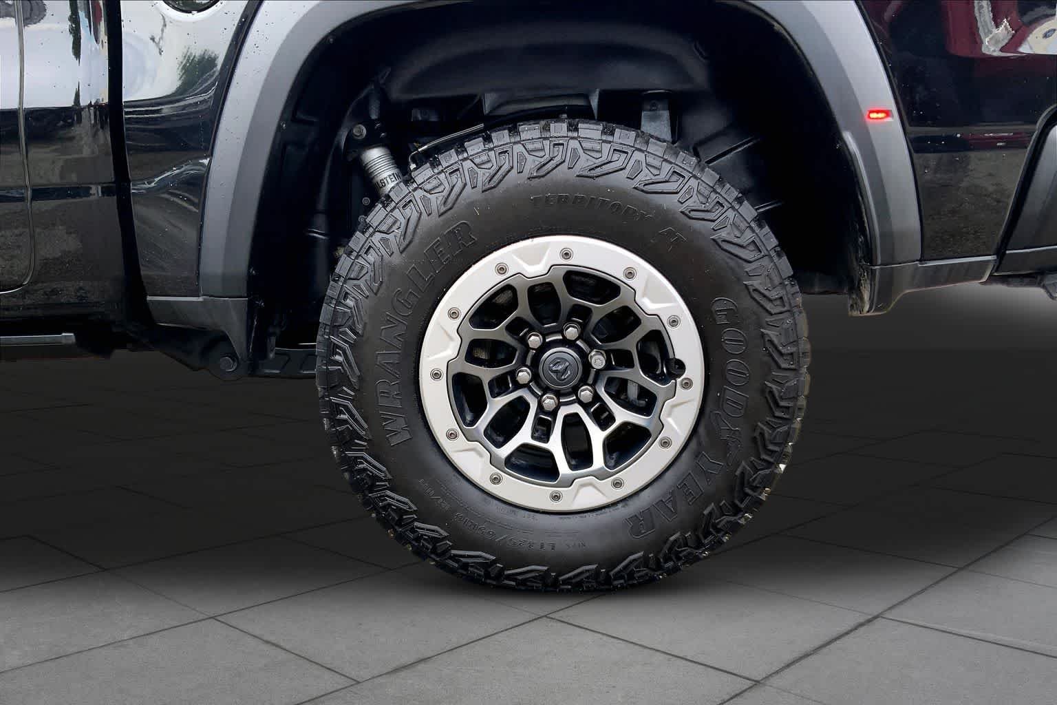 Used 2022 Diamond Black Crystal Pearlcoat Ram TRX image 33