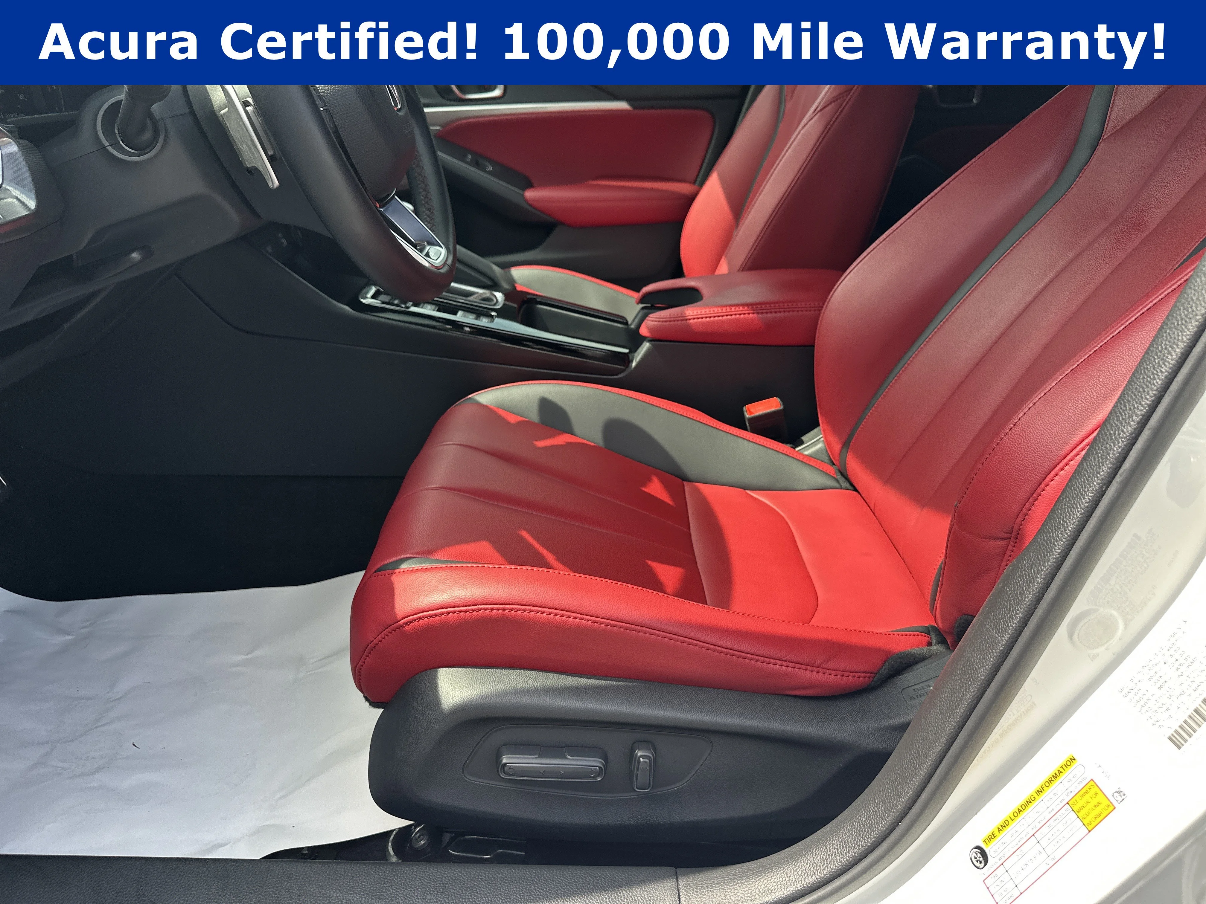 Certified Used 2024 Platinum White Pearl Acura A-SPEC image 44