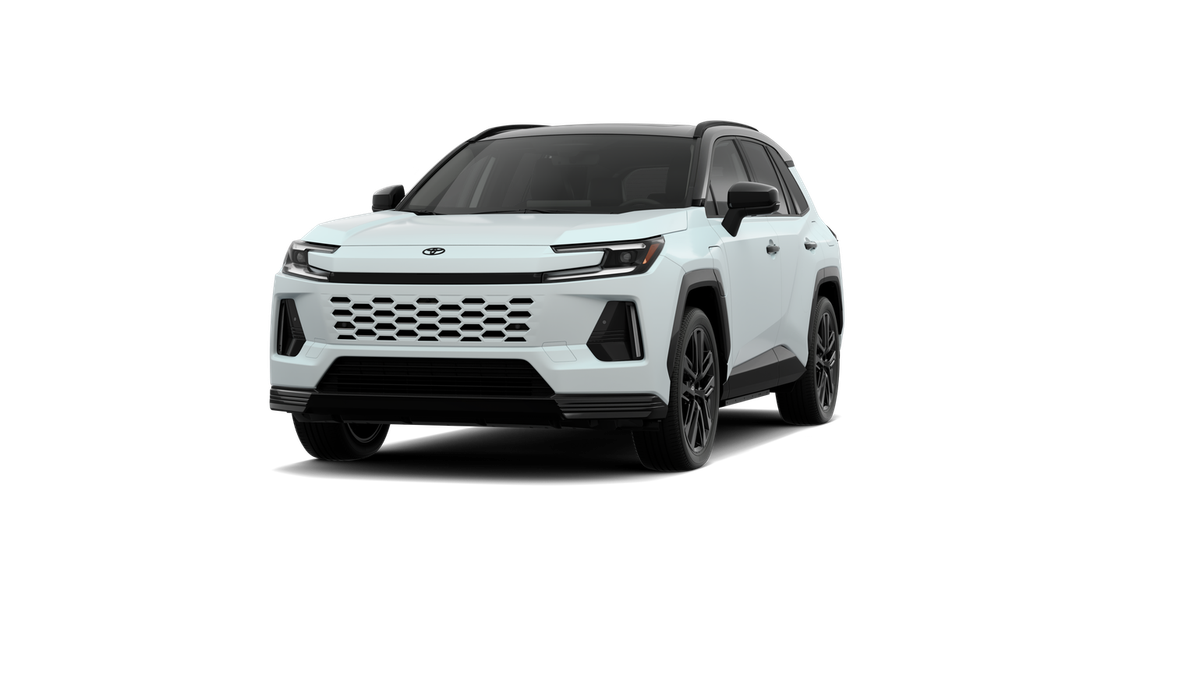 New 2026 Wind Chill Pearl with Midnight Black Metallic roof Toyota XSE image 18