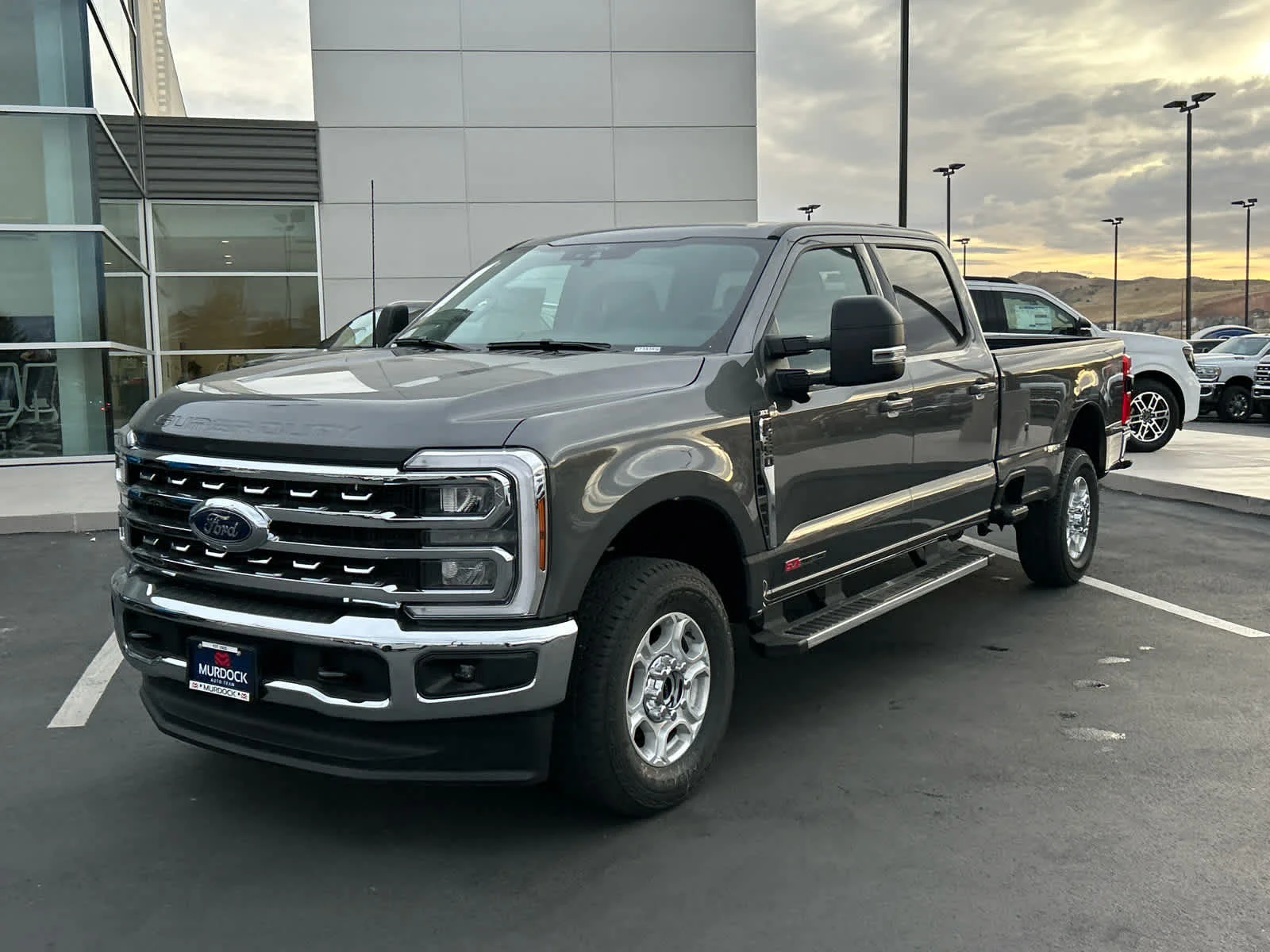 New 2026 Carbonized Gray Metallic Ford F-350® XLT image 2