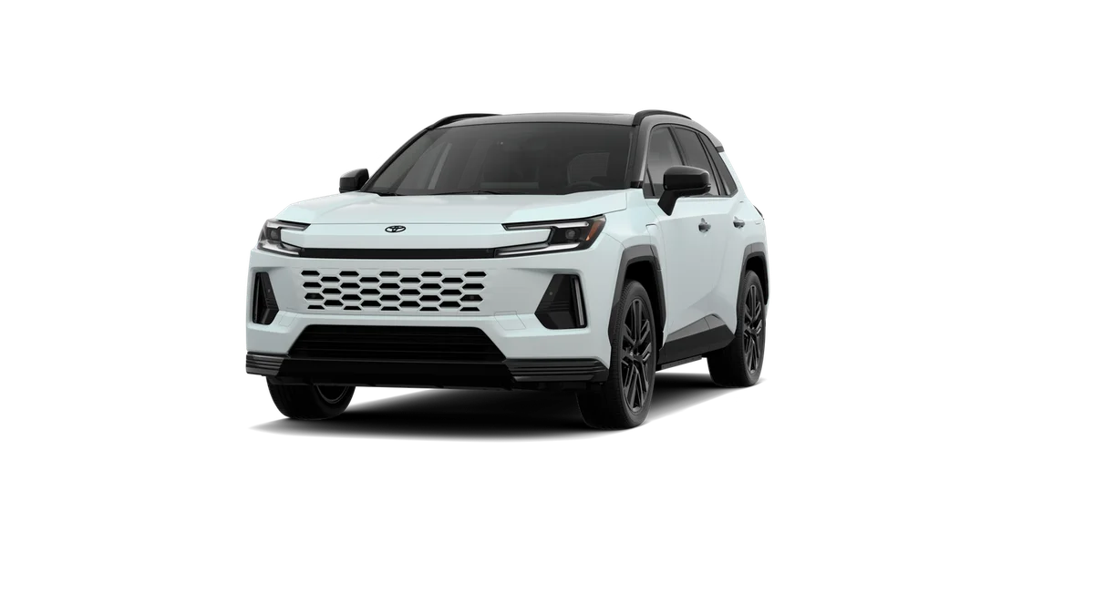 New 2026 Wind Chill Pearl with Midnight Black Metallic roof Toyota XSE image 18