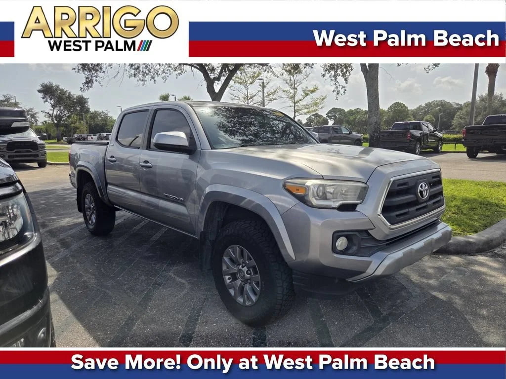 Used 2017 Silver Sky Metallic Toyota TRD Sport image 1