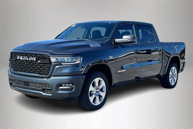 New 2026 Forged Blue Metallic Exterior Paint RAM Big Horn/Lone Star image 3