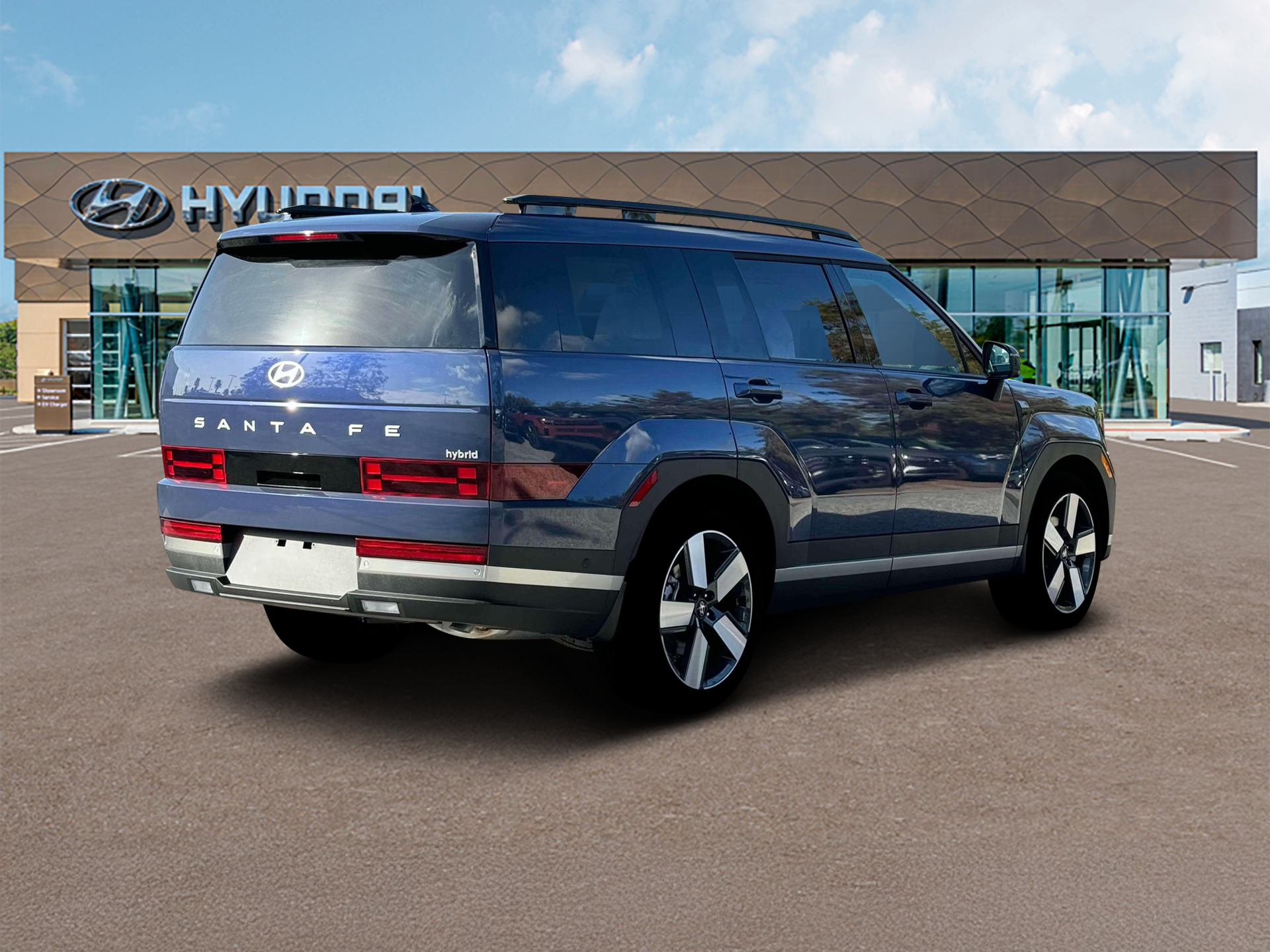 New 2026 Atlantis Blue Hyundai Limited image 7