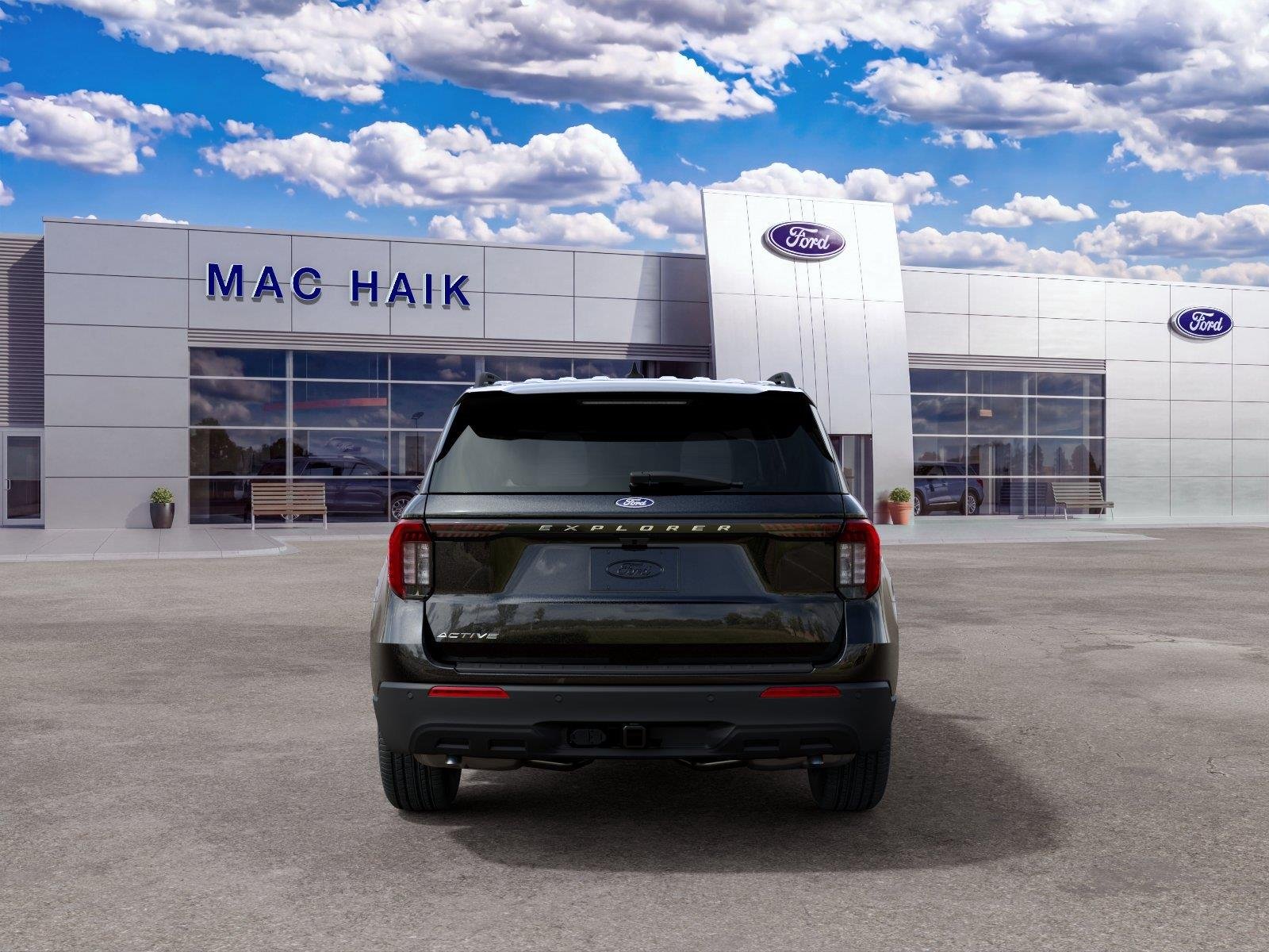 New 2027 Agate Black Metallic Ford Active image 7