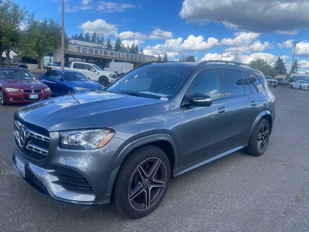 Used 2023 Selenite Gray Metallic Mercedes-Benz GLS 450 image 1