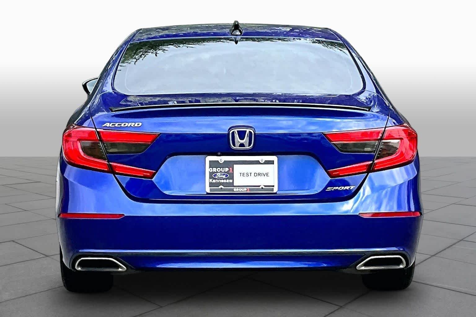Certified Used 2021 Still Night Pearl Honda Sport image 5