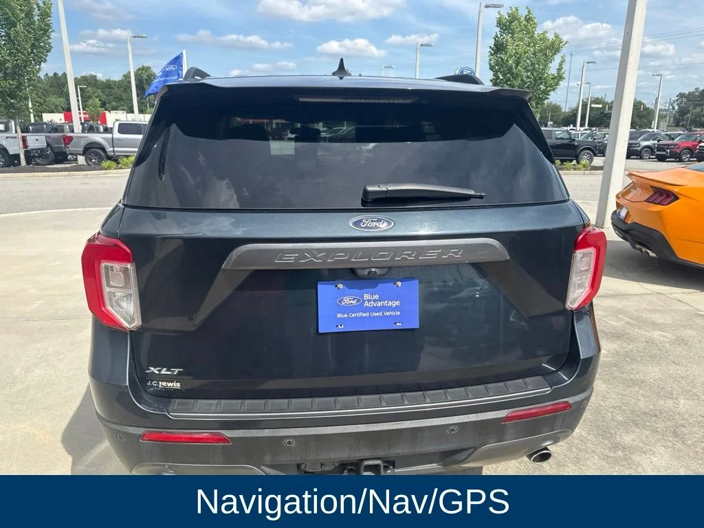 Certified Used 2023 Stone Blue Metallic Ford XLT image 6