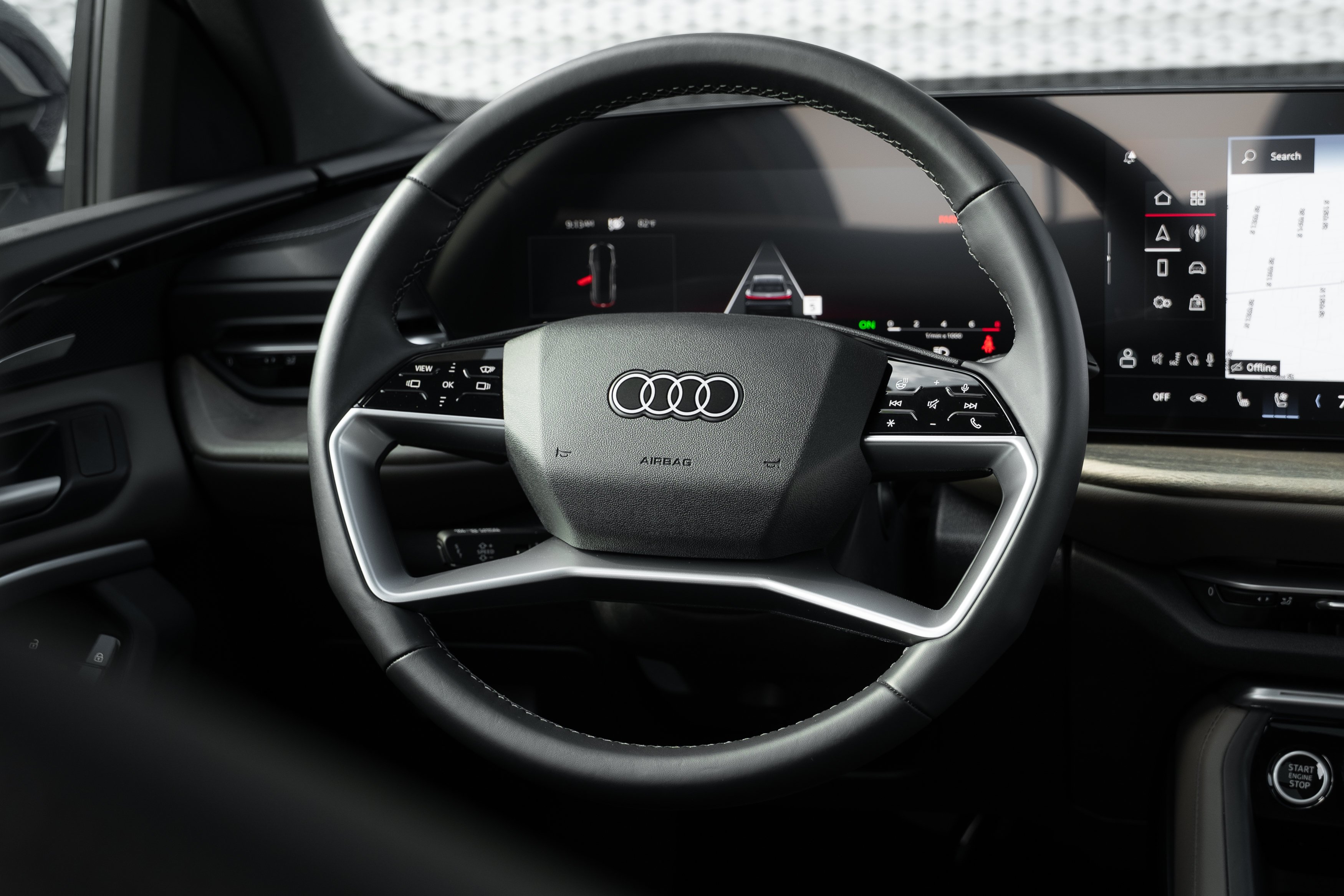 Certified Used 2025 Navarra Blue Metallic Audi Premium Plus image 9