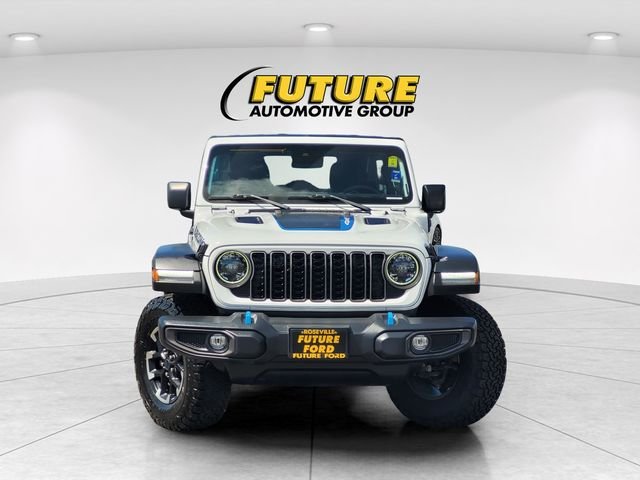 Used 2024 White Jeep Rubicon 4xe image 2