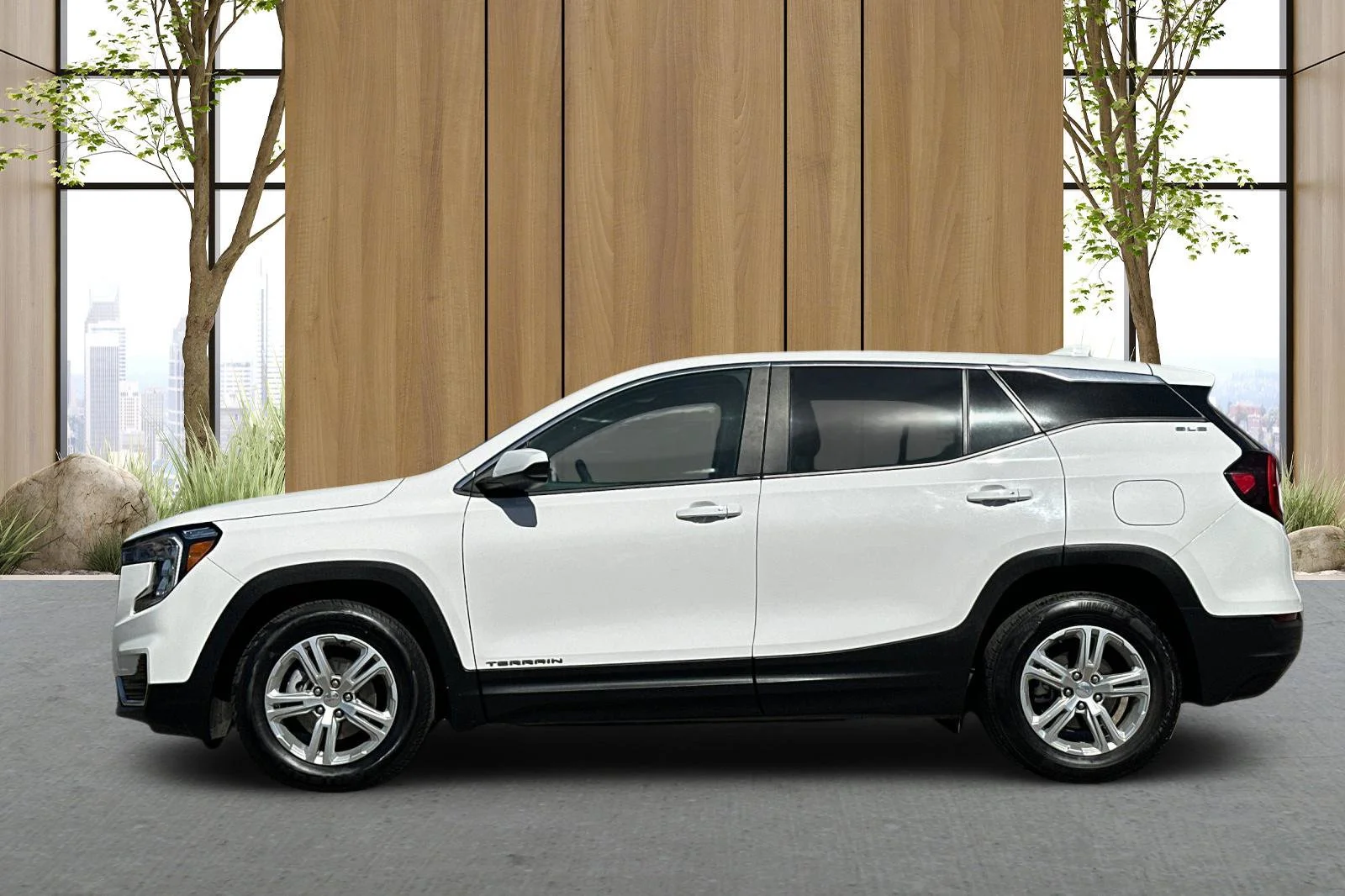 Used 2024 Summit White GMC SLE image 7