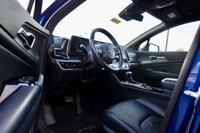 Used 2023 Sapphire Blue Kia X-Line image 16