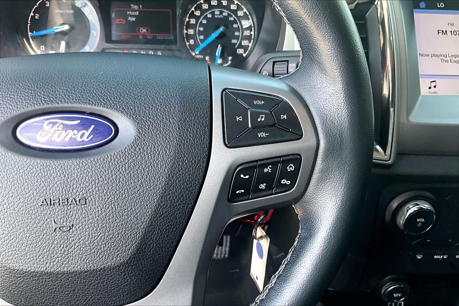 Used 2019 Hot Pepper Red Metallic Tinted Clearcoat Ford XLT image 21