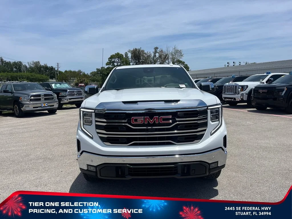 New 2026 Summit White GMC SLT image 3