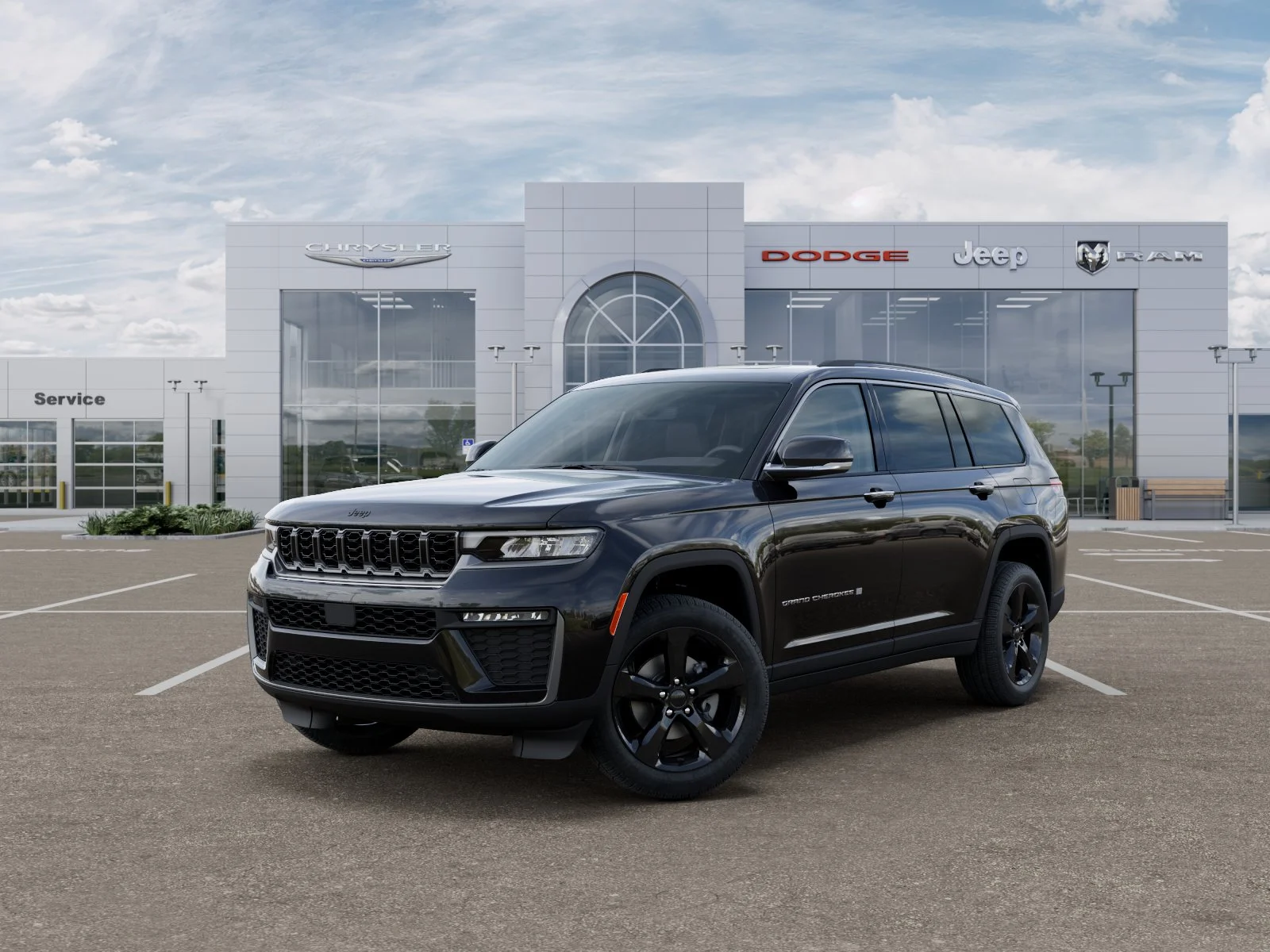 New 2026 Diamond Black Crystal Pearl-Coat Exterior Paint Jeep Limited image 32