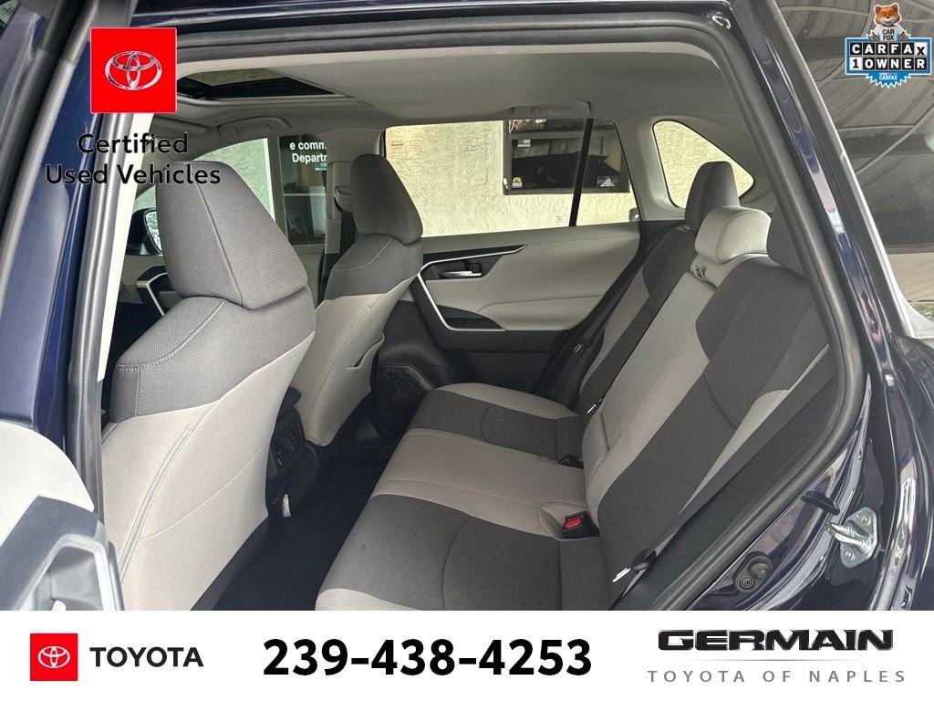Certified Used 2025 Blue Toyota XLE image 12