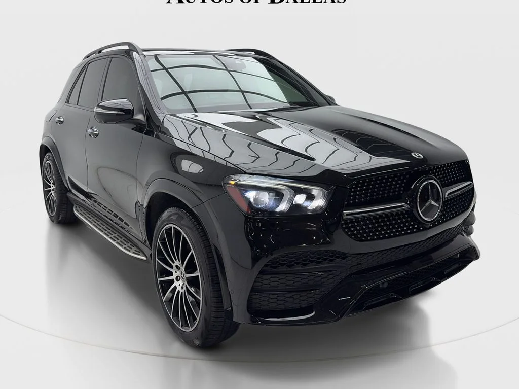 Used 2022 Black Mercedes-Benz GLE 350 image 2