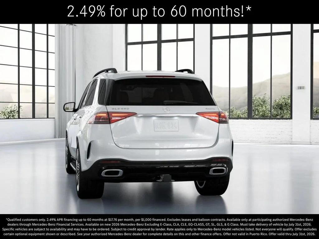 New 2026 MANUFAKTUR Moonlight White Metallic Mercedes-Benz GLE 450 image 26