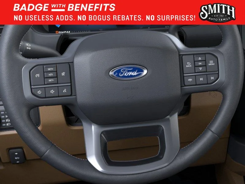 New 2026 GLACIER GRAY METALLIC TRI-COAT Ford LARIAT image 13