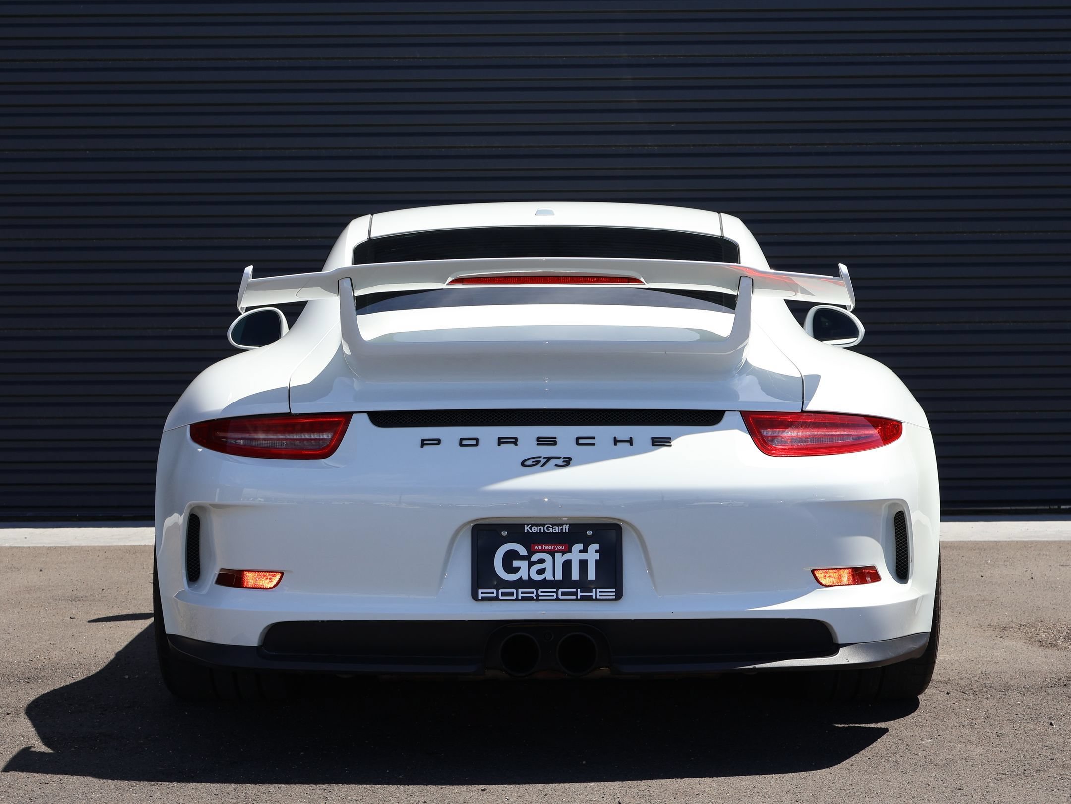 Certified Used 2014 White Porsche GT3 image 10
