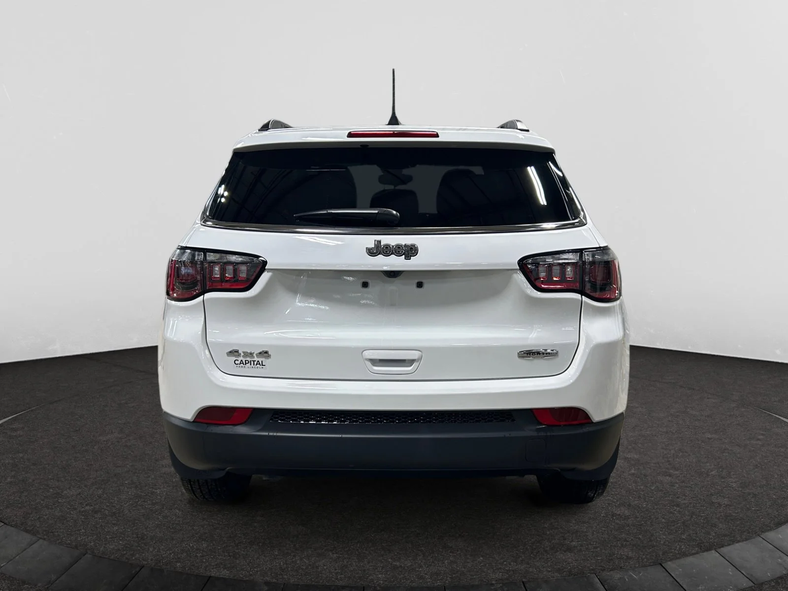 Used 2025 Bright White Jeep NORTH image 4