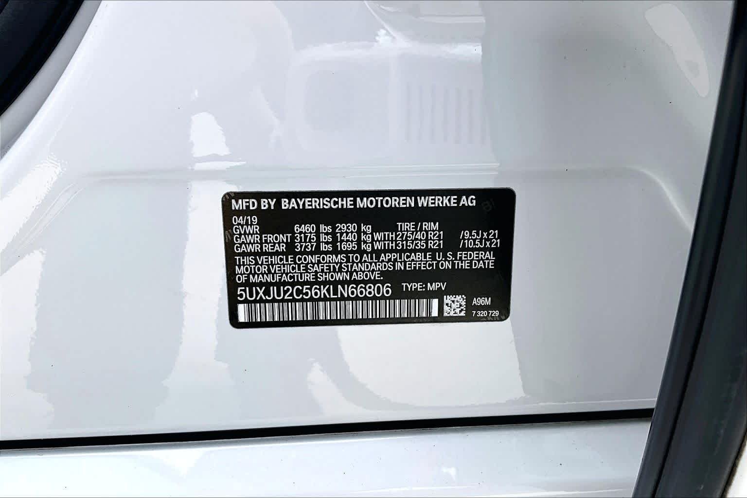 Used 2019 Mineral White Metallic BMW xDrive50i image 29