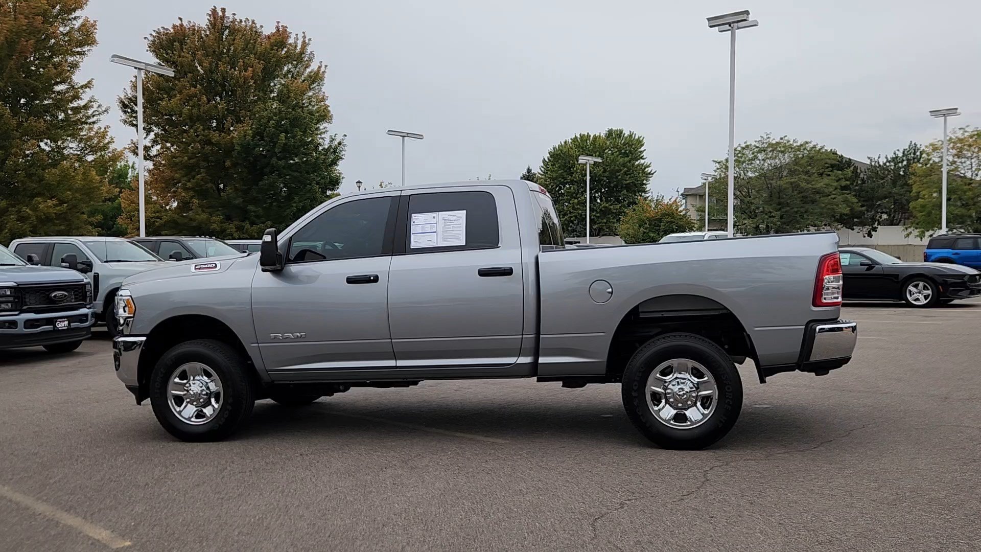Used 2024 Billet Silver Metallic Clearcoat Ram Big Horn image 24