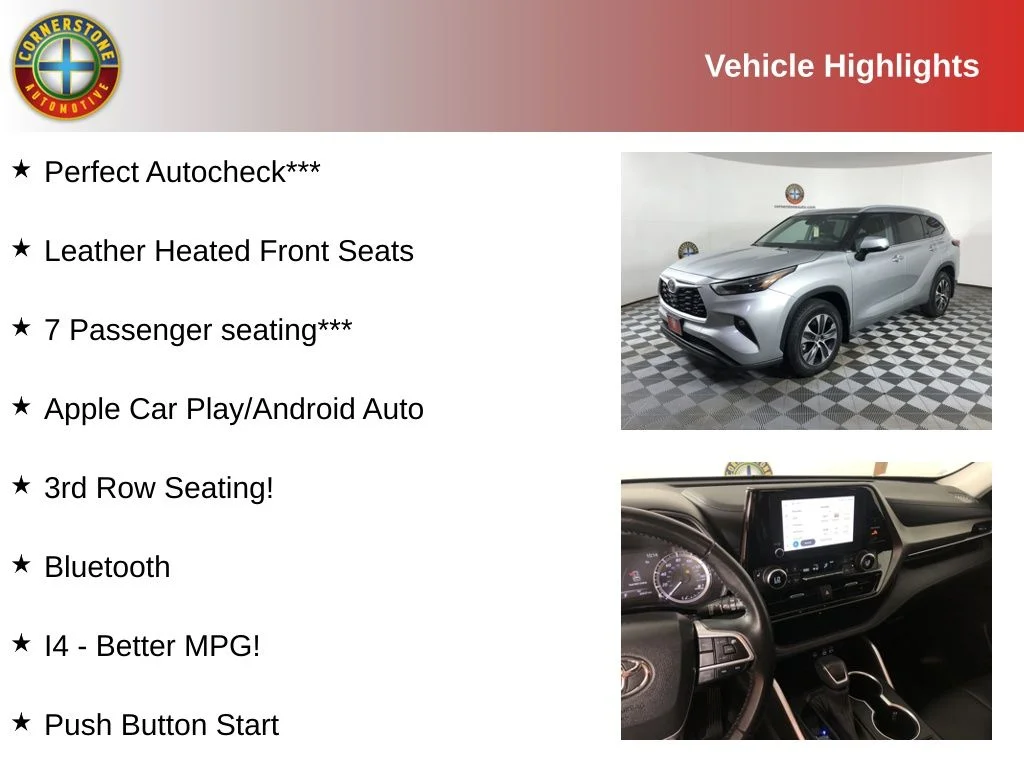 Used 2023 Silver Toyota XLE image 2