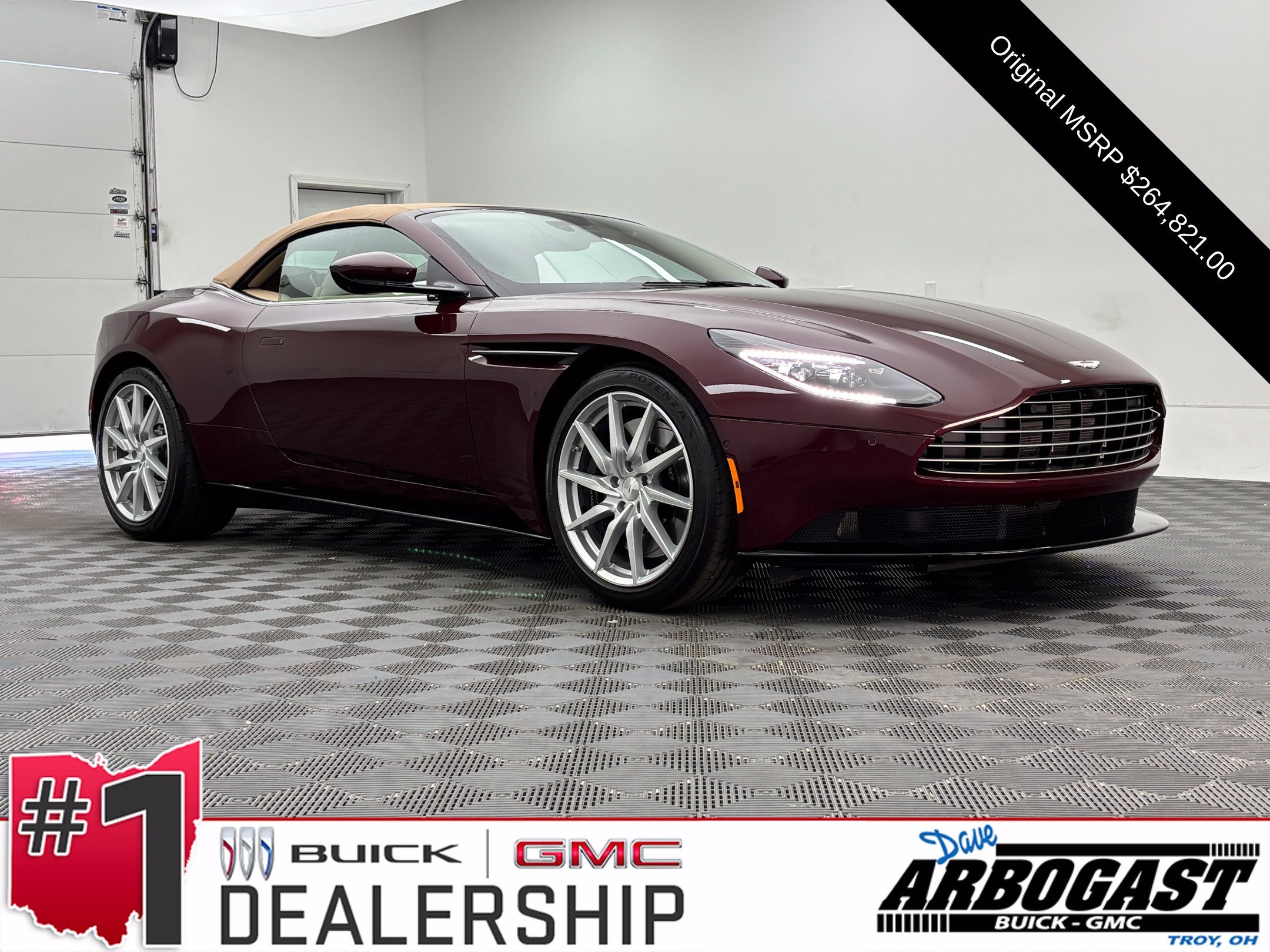 Used 2019 Merlot Red Aston Martin Volante image 1