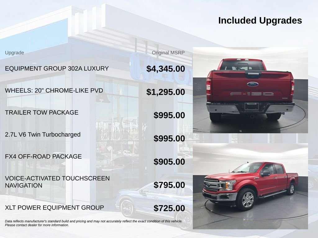 Used 2020 Red Ford XLT image 5