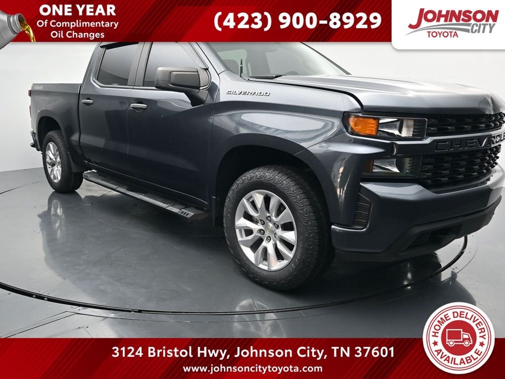 Used 2021 Gray Chevrolet Custom image 1