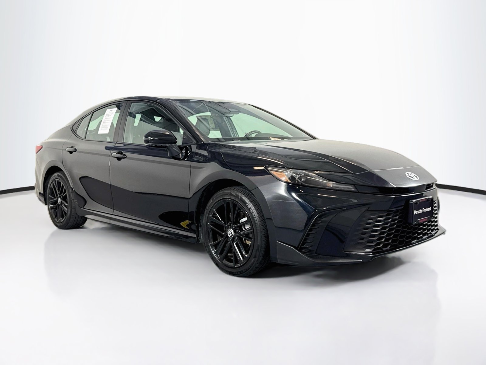 Used 2025 Midnight Black Metallic Toyota SE image 7