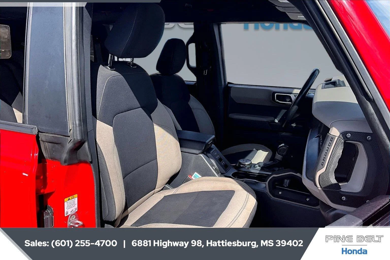 Used 2021 Race Red Ford Big Bend image 6