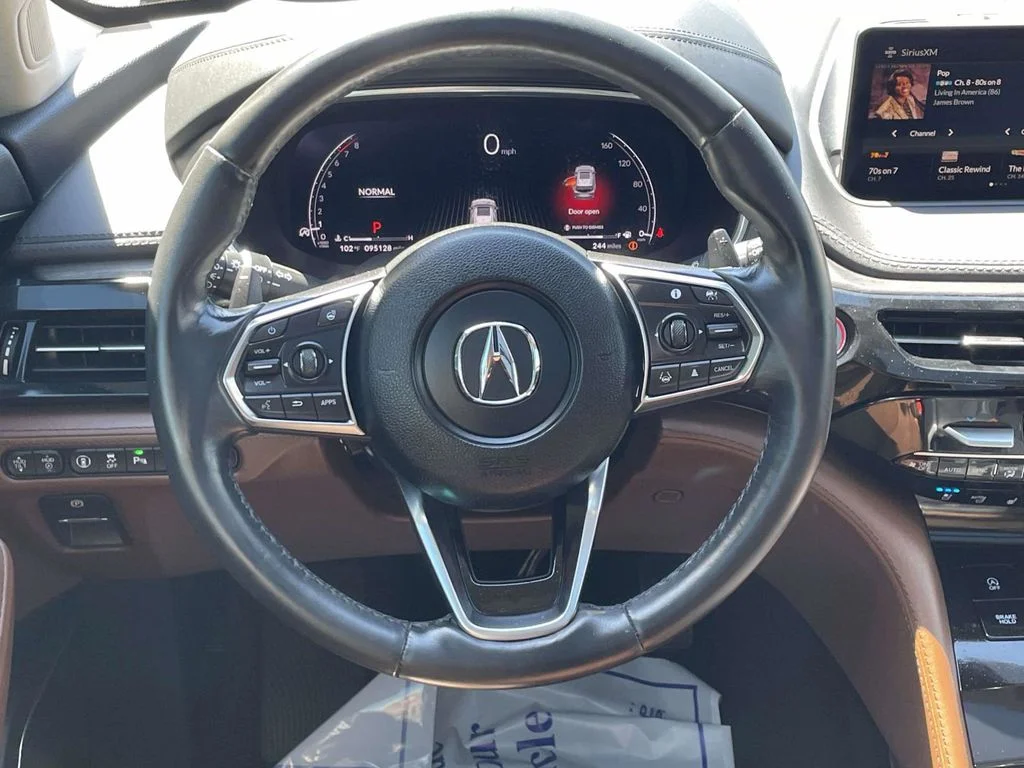 Certified Used 2023 Black Acura Advance image 24