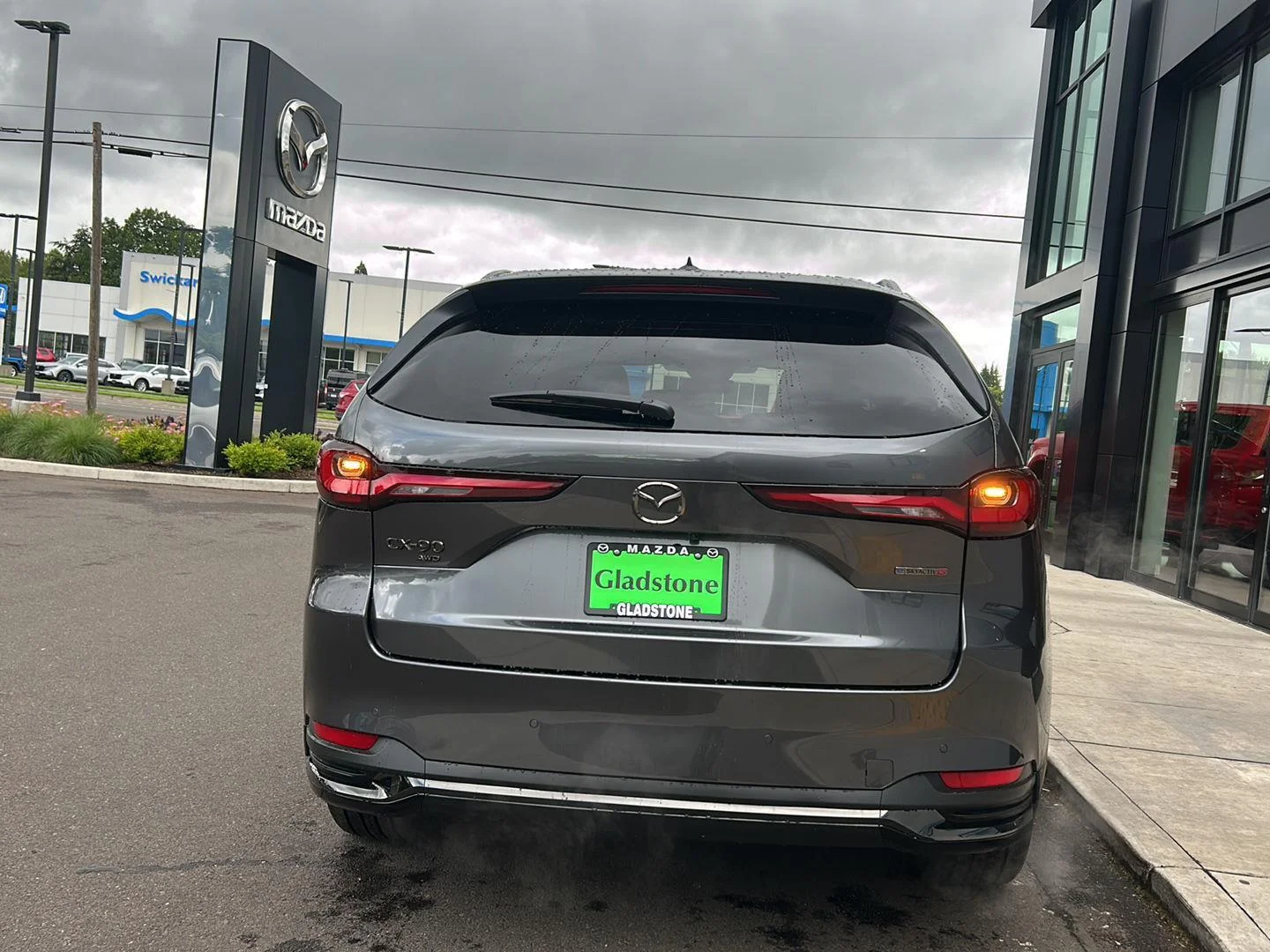 New 2026 Machine Gray Metallic Mazda 3.3 Turbo S Premium Sport AWD image 4