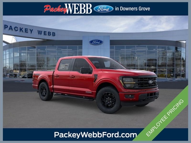 New 2026 Ruby Red Metallic Tinted CC Ford XLT image 1