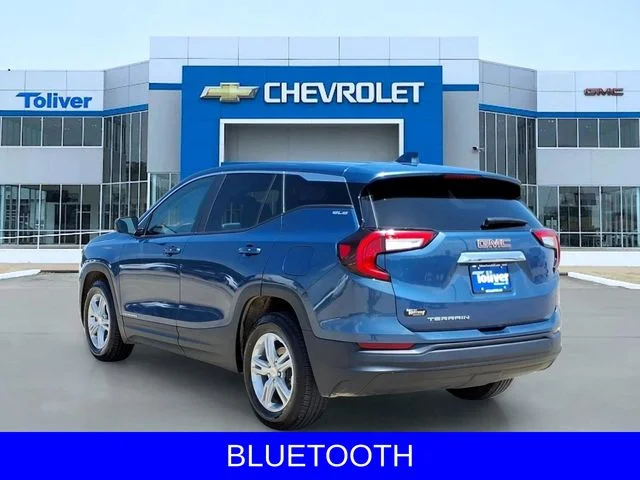 Used 2024 Blue GMC SLE image 3