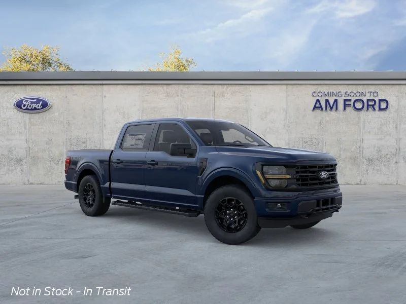 New 2026 Antimatter Blue Metallic Ford XLT image 7