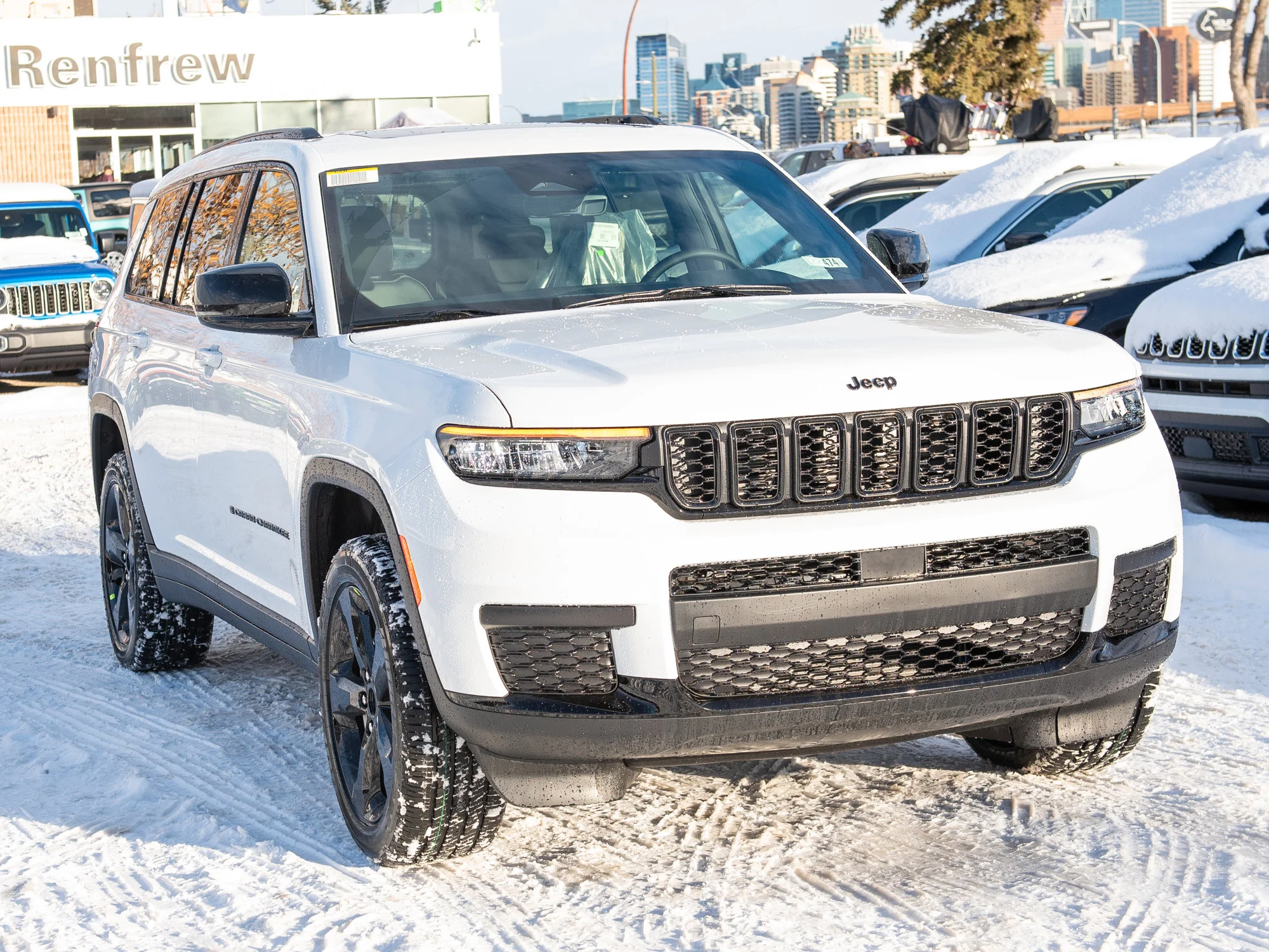 New 2025 White Jeep Altitude* image 6