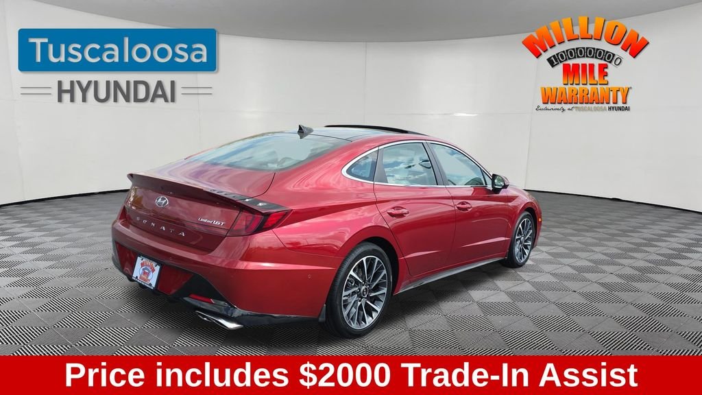 Certified Used 2023 Red Hyundai Limited image 8